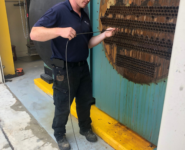 Condenser Tube Cleaning Borescope & Eddy Current Inspections