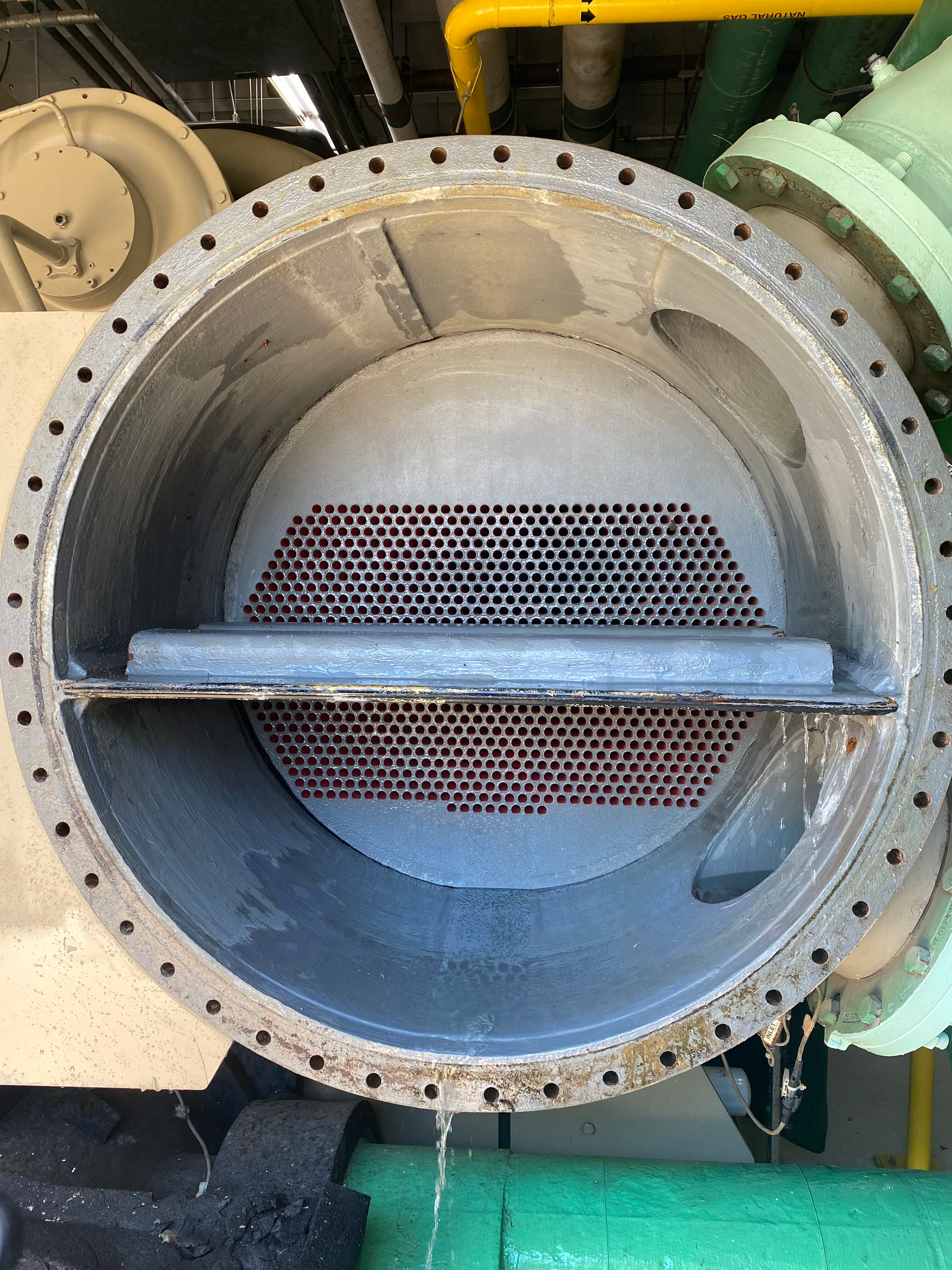 Chiller Tube Brush Cleaning