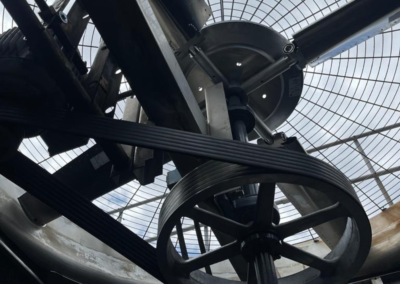 Commercial online cooling tower cleaning